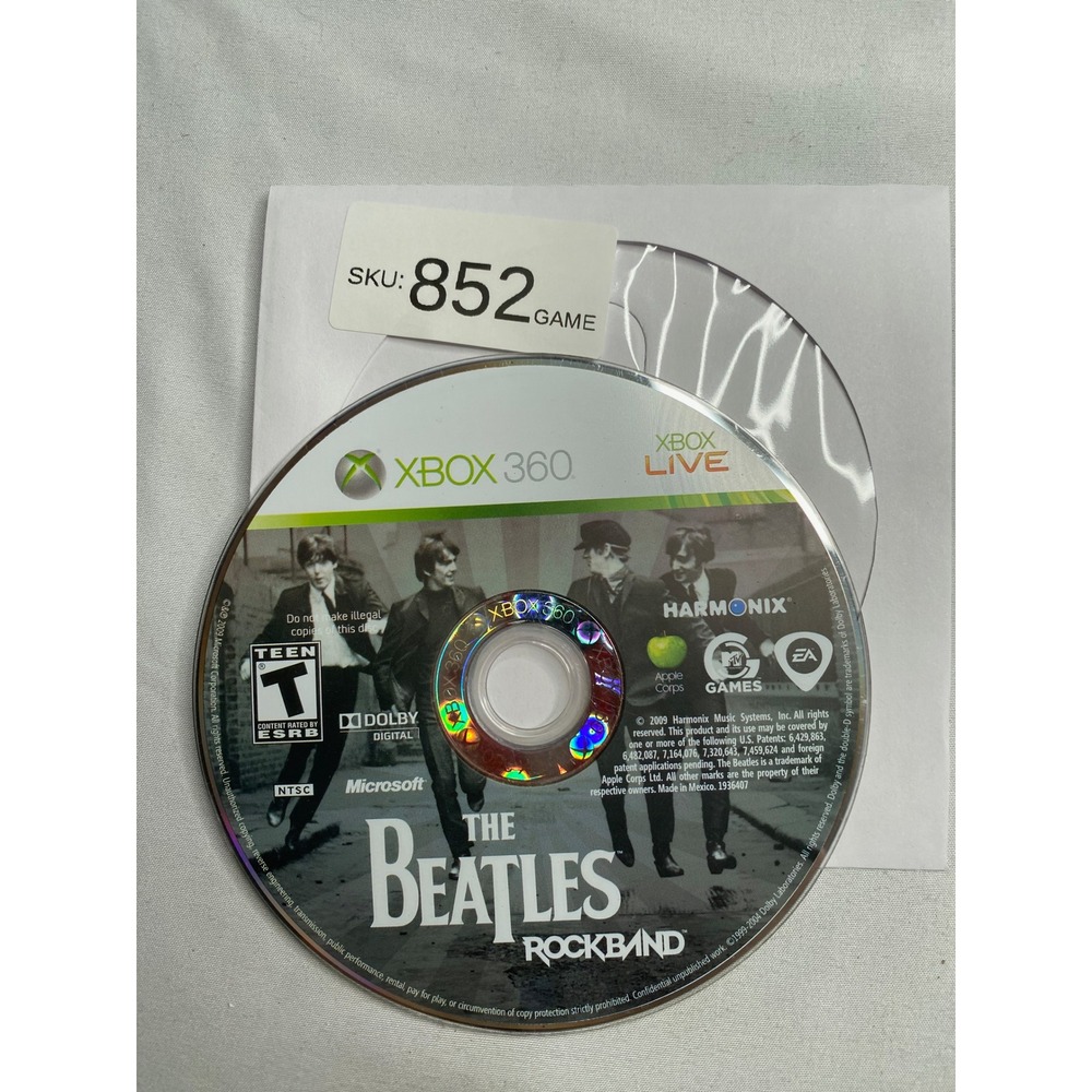 The Beatles Rock Band Xbox 360